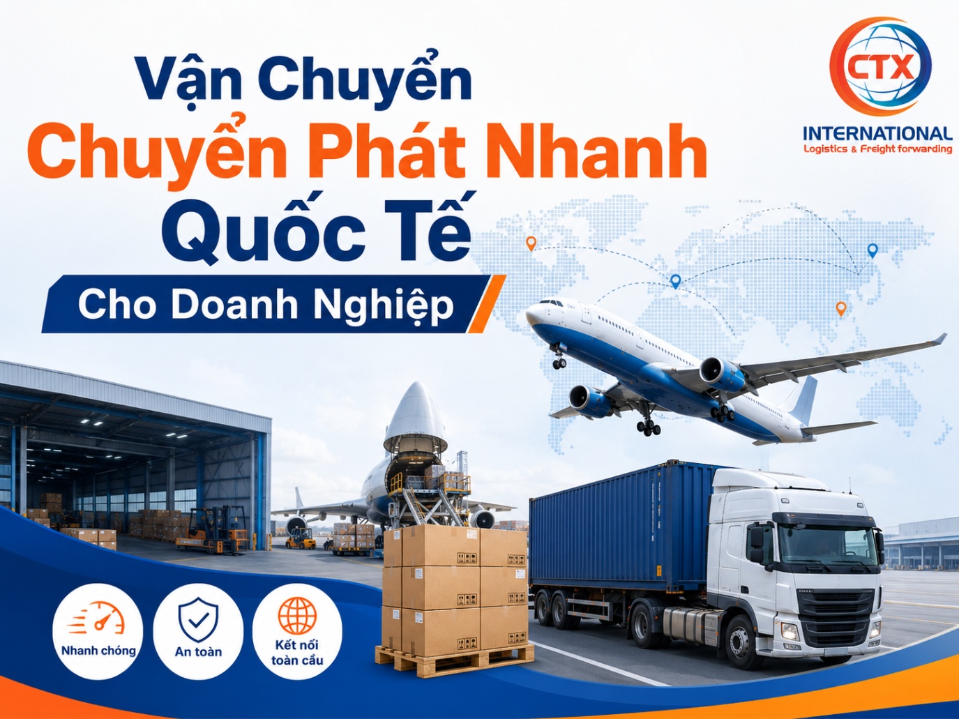 Vận Chuyển Chuyển Phát Nhanh Quốc Tế Cho Doanh Nghiệp